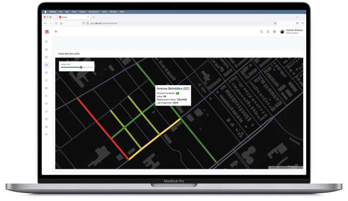 Urbi.ai Actifs linéaires